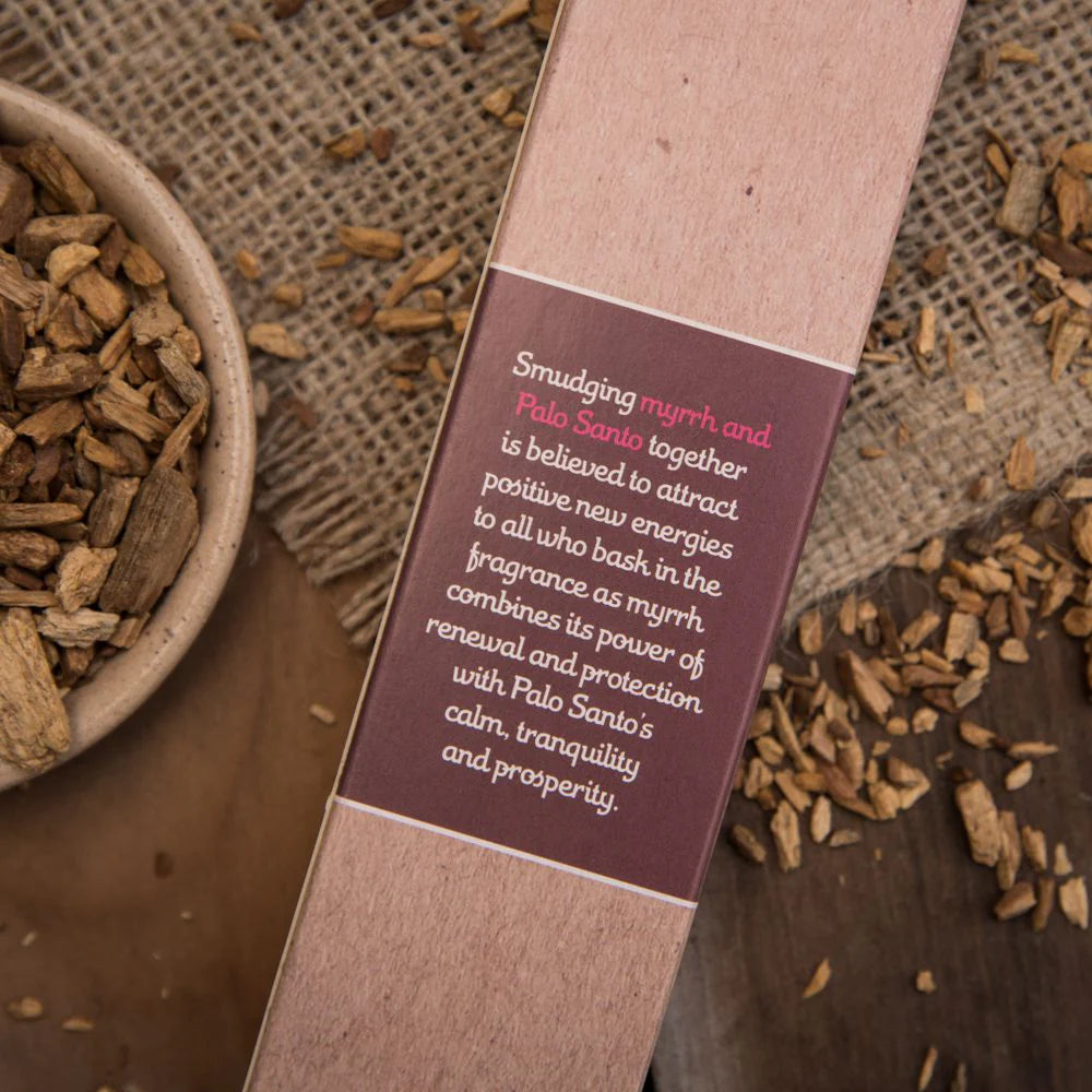 Palo Santo With Myrrh Incense