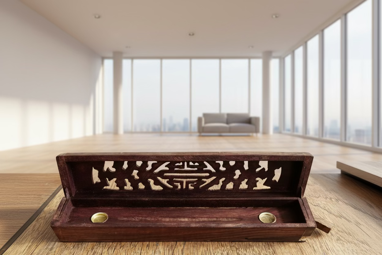 Incense Holder With Storage