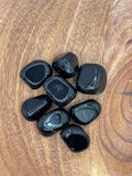 Tumbled Black Obsidian