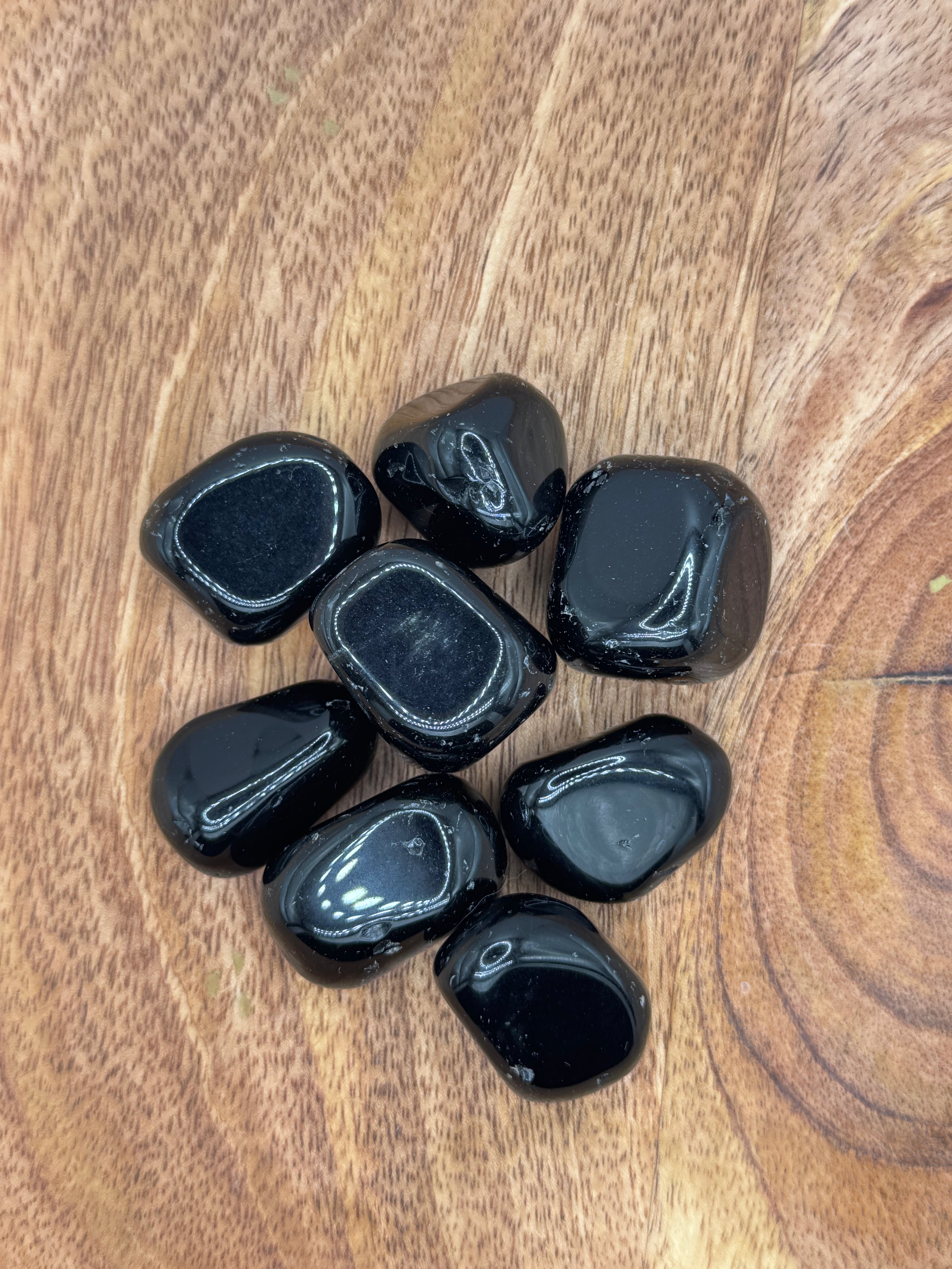 Tumbled Black Obsidian