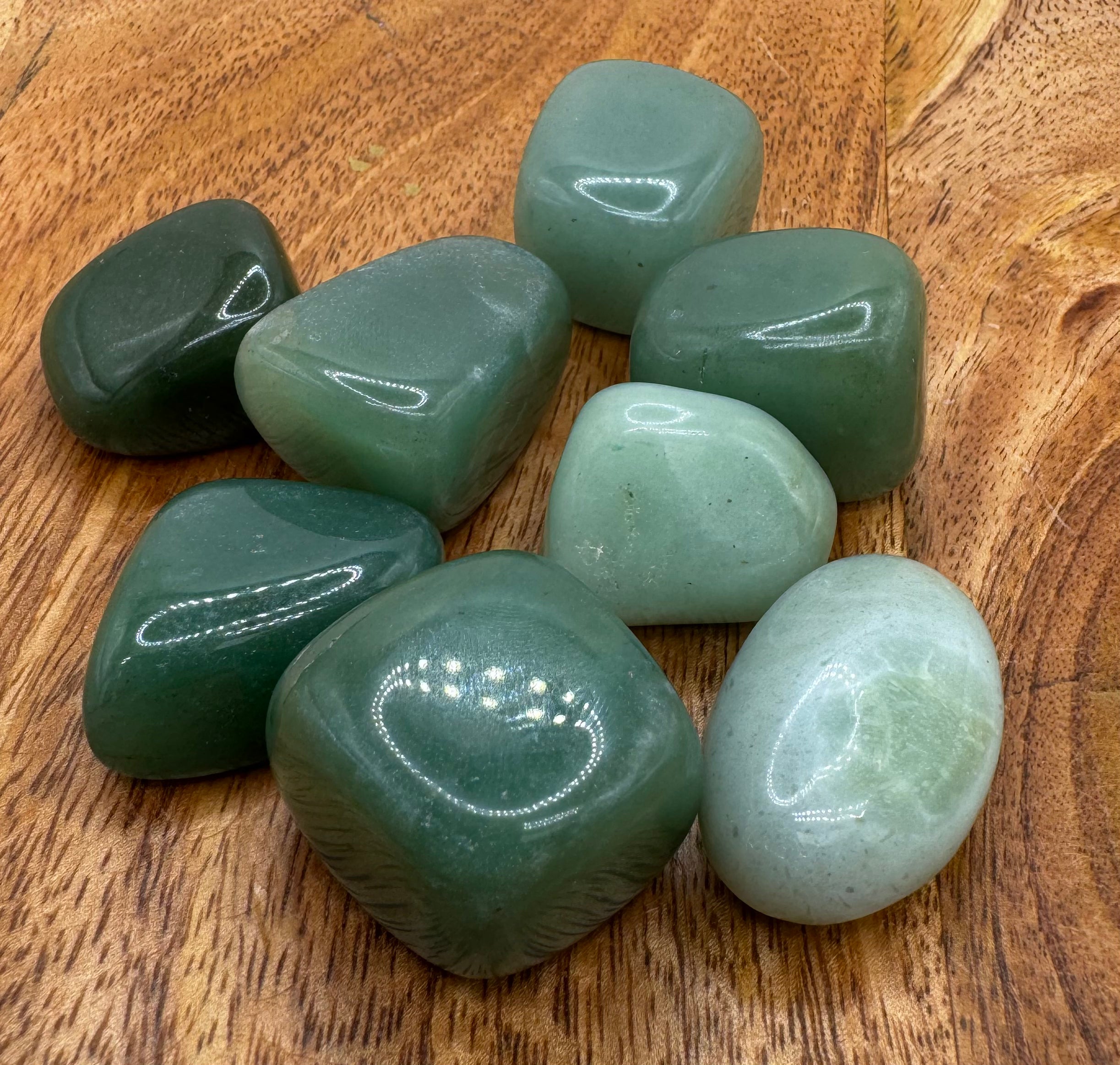 Tumbled Green Aventurine