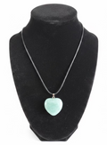 Heart-Shaped Jade Necklace
