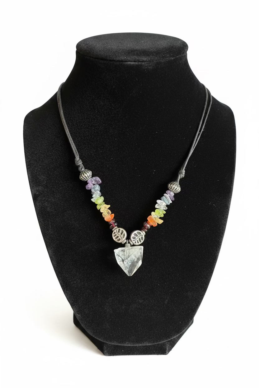 Apophyllite Chakra Necklace