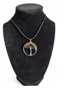 Tiger Eye Tree Of Life Necklace